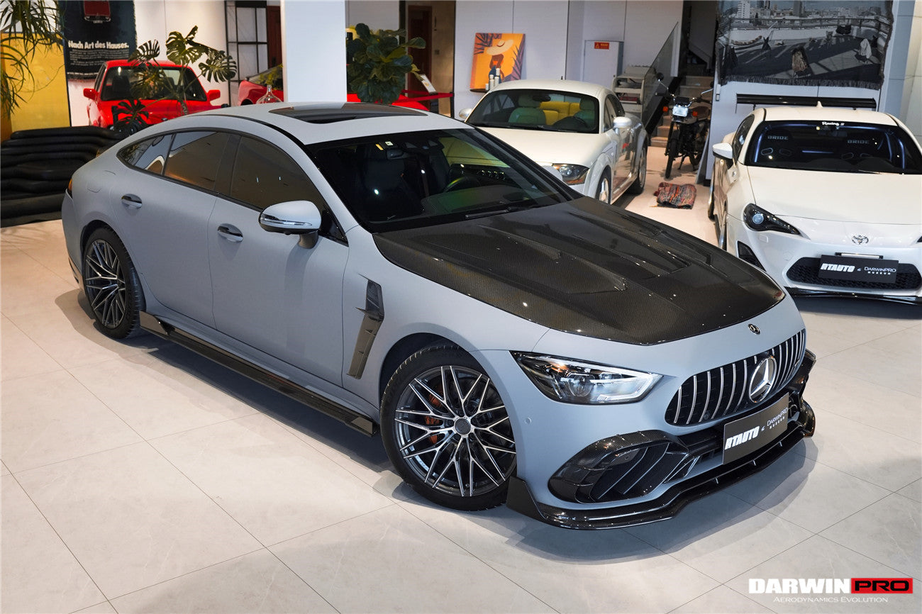 DarwinPRO 2019-2024 Mercedes Benz AMG GT50 GT53 GT43 GT63 GT63S 4Door Coupe X290 IMP Performance Ver.2 Hood - DarwinPRO Aerodynamics