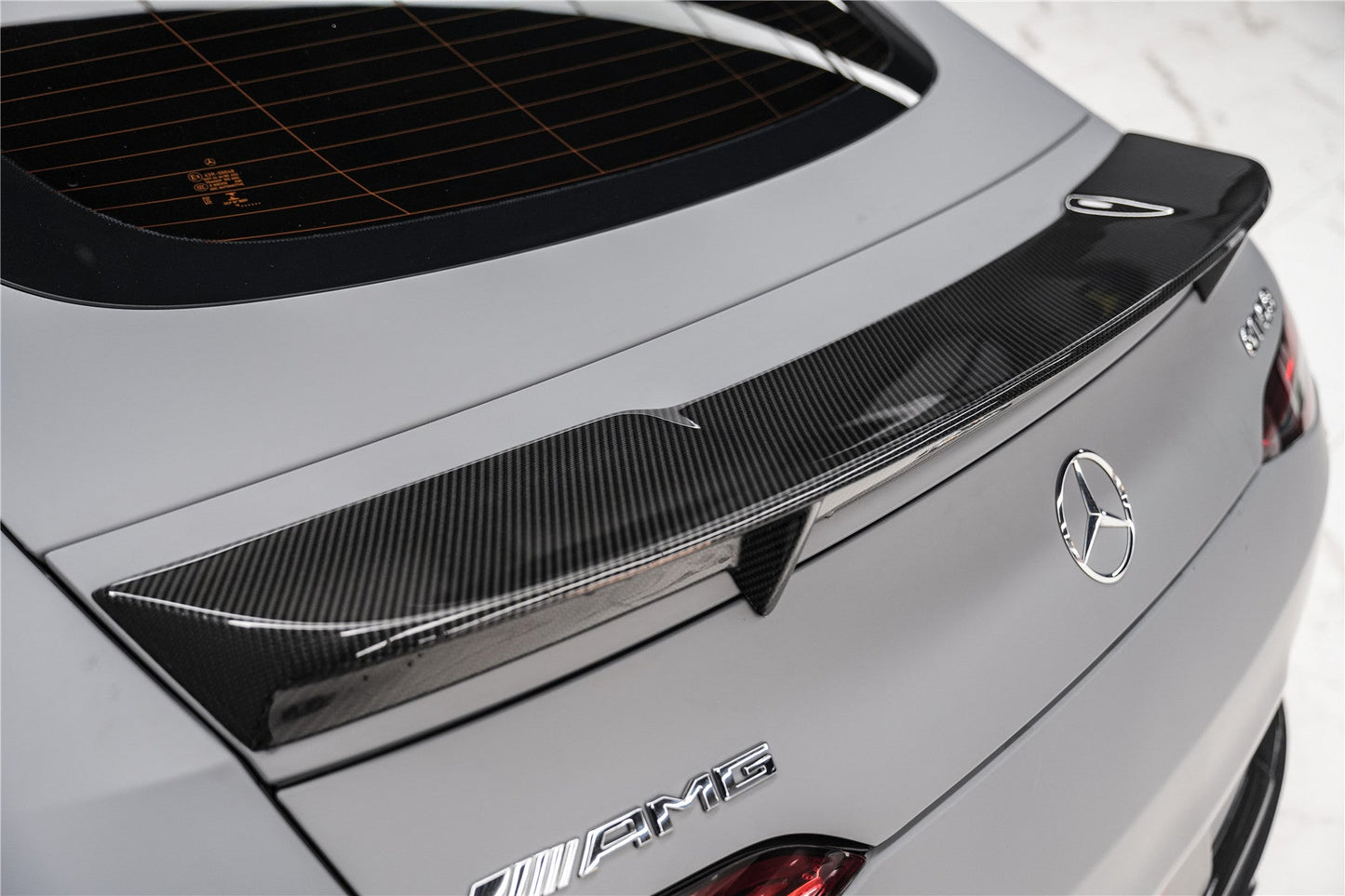 2019-2024 Mercedes Benz AMG GT50 GT53 GT43 GT63 GT63S 4Door Coupe X290 IMP Performance Ver.2 Trunk Spoiler - DarwinPRO Aerodynamics