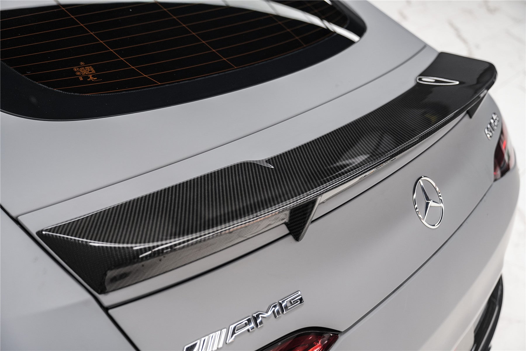 2019-2024 Mercedes Benz AMG GT50 GT53 GT43 GT63 GT63S 4Door Coupe X290 IMP Performance Ver.2 Trunk Spoiler - DarwinPRO Aerodynamics