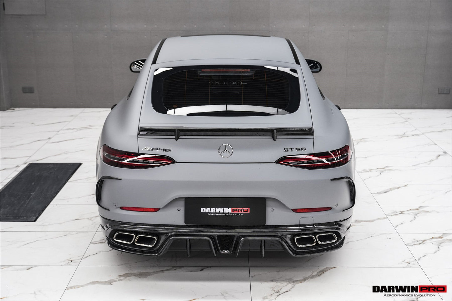 2019-2024 Mercedes Benz AMG GT50 GT53 GT43 GT63 GT63S 4Door Coupe X290 IMP Performance Ver.2 Trunk Spoiler - DarwinPRO Aerodynamics