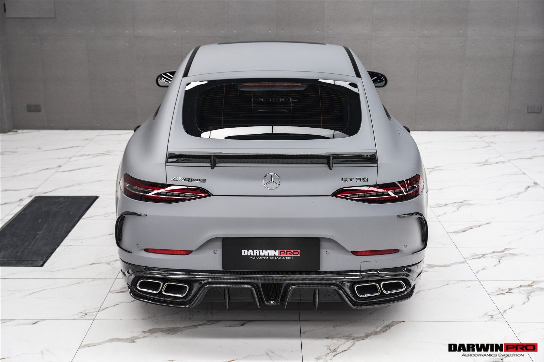 2019-2024 Mercedes Benz AMG GT50 GT53 GT43 GT63 GT63S 4Door Coupe X290 IMP Performance Ver.2 Trunk Spoiler - DarwinPRO Aerodynamics