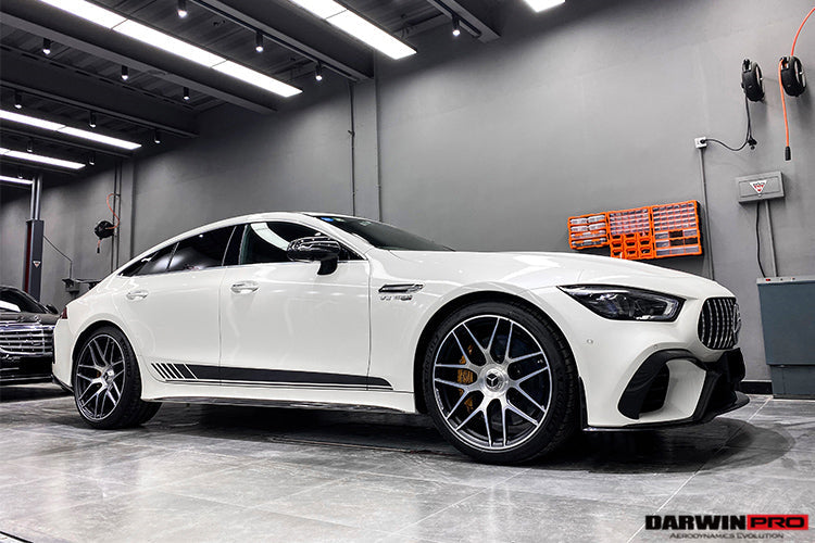 DarwinPRO 2019-2024 Mercedes Benz AMG GT63 S 4Door Coupe X290 Carbon Fiber Side Skirts Replacement