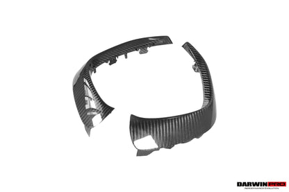 2019-2024 Mercedes Benz AMG GT63 S 4Door Coupe X290 Carbon Fiber Front Bumper Vents Canards