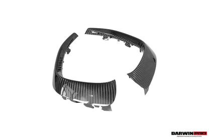 2019-2024 Mercedes Benz AMG GT63 S 4Door Coupe X290 Carbon Fiber Front Bumper Vents Canards