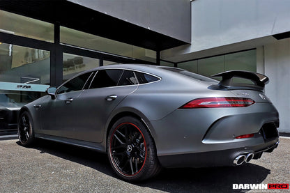 DarwinPRO 2019-2024 Mercedes Benz AMG GT63 S GT50 4Door Coupe X290 Carbon Fiber Trunk Spoiler