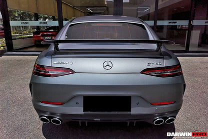 DarwinPRO 2019-2024 Mercedes Benz AMG GT 4Door Coupe X290 Carbon Fiber Trunk Spoiler Wing | Fit GT63, GT63S, GT53, GT50 - DarwinPRO Aerodynamics