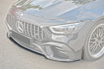 2019-2023 Mercedes Benz AMG GT63  S 4Door Coupe X290 OEM Style Carbon Fiber Front Lip