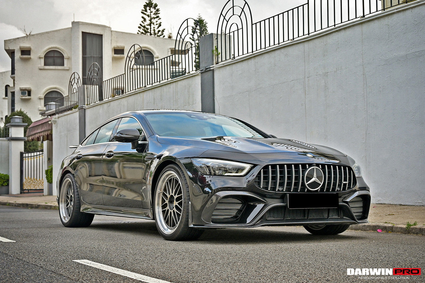 2019-2024 Mercedes Benz AMG GT63 S 4Door Coupe X290 Carbon Fiber Front Lip