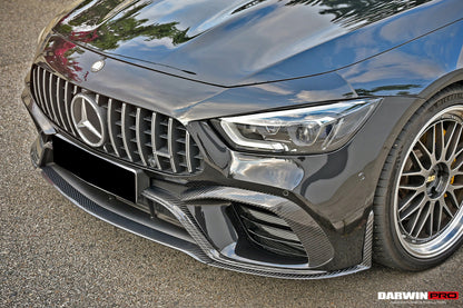 2019-2024 Mercedes Benz AMG GT63 S 4Door Coupe X290 Carbon Fiber Front Lip