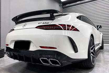 2019+ Mercedes Benz AMG GT63 S 4Door Coupe X290 Carbon Fiber Rear Canards - DarwinPRO Aerodynamics