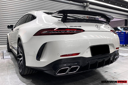 2019-2024 Mercedes Benz AMG GT63 S 4Door Coupe X290 Carbon Fiber Rear Diffuser