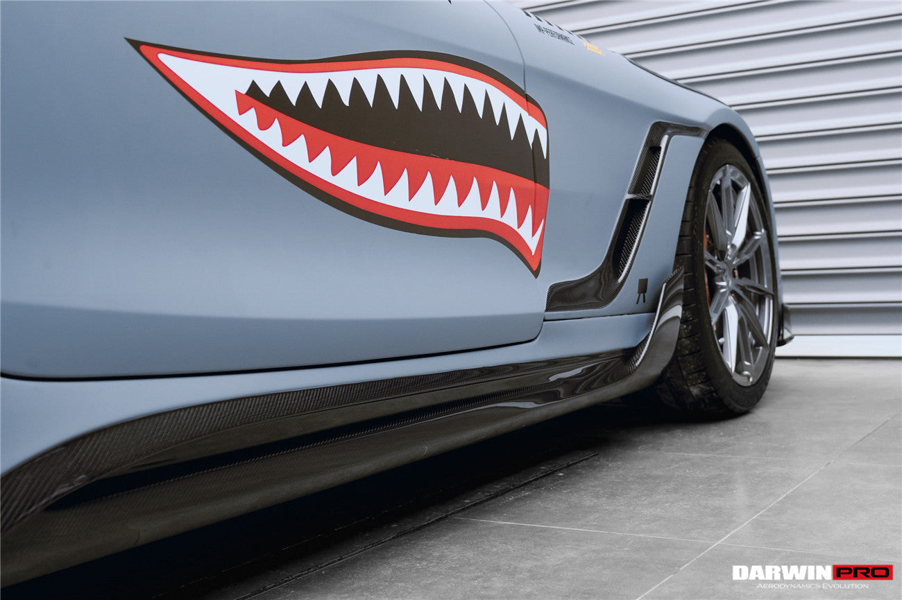 2017-2021 Mercedes Benz AMG GTC IMPII  Carbon Fiber Side Skirts