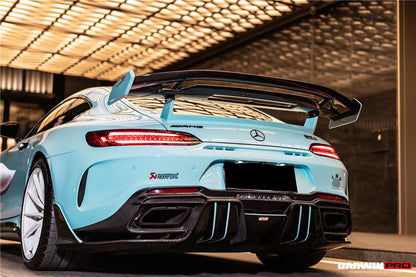 2017-2021 Mercedes Benz AMG GTC IMPII Part Carbon Fiber Rear Bumper With Exhasust tips
