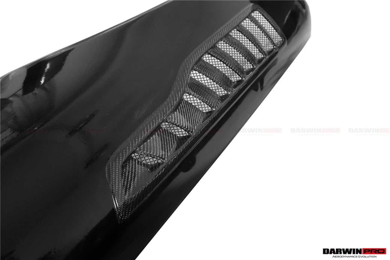 2015-2021 Mercedes Benz AMG GT & GTS & GTC & GTR BK Style Partial Carbon Fiber Front Fender - DarwinPRO Aerodynamics