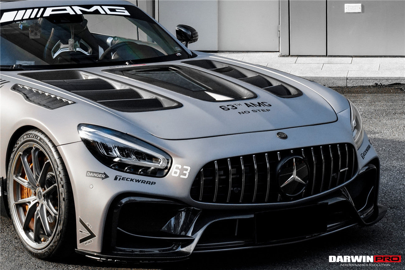 2017-2021 Mercedes Benz AMG GT GTS GTC IMP Performance Partial Carbon Fiber Front Bumper