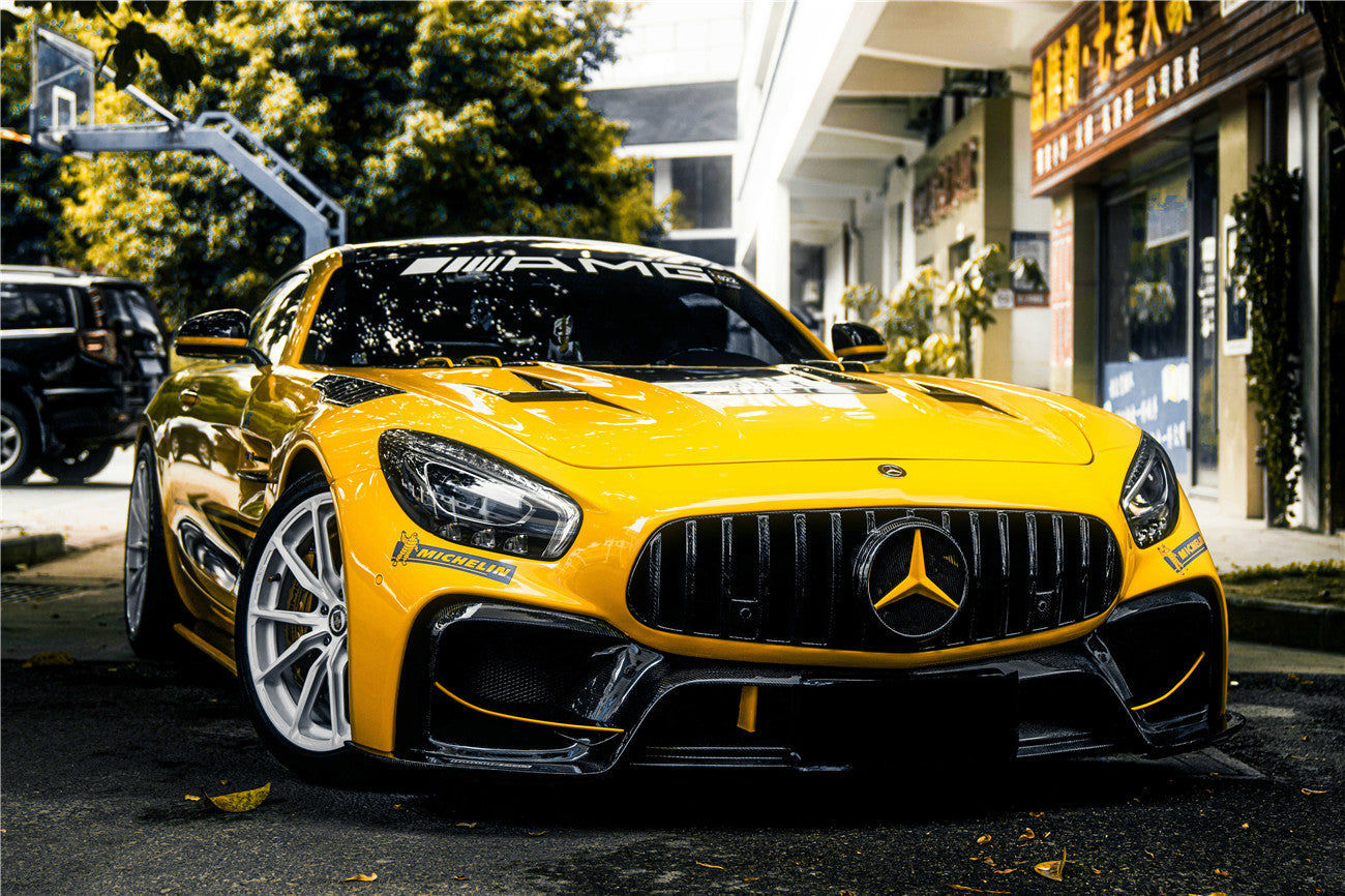 2017-2021 Mercedes Benz AMG GT & GTS & GTC IMP Performance Front Bumper Grille