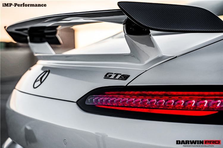 2015-2021 Mercedes Benz AMG GT & GTS & GTC Coupe Only IMP Carbon Fiber Trunk Spoiler Wing - DarwinPRO Aerodynamics
