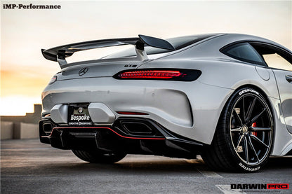 2015-2021 Mercedes Benz AMG GT & GTS & GTC Coupe Only IMP Carbon Fiber Trunk Spoiler Wing - DarwinPRO Aerodynamics