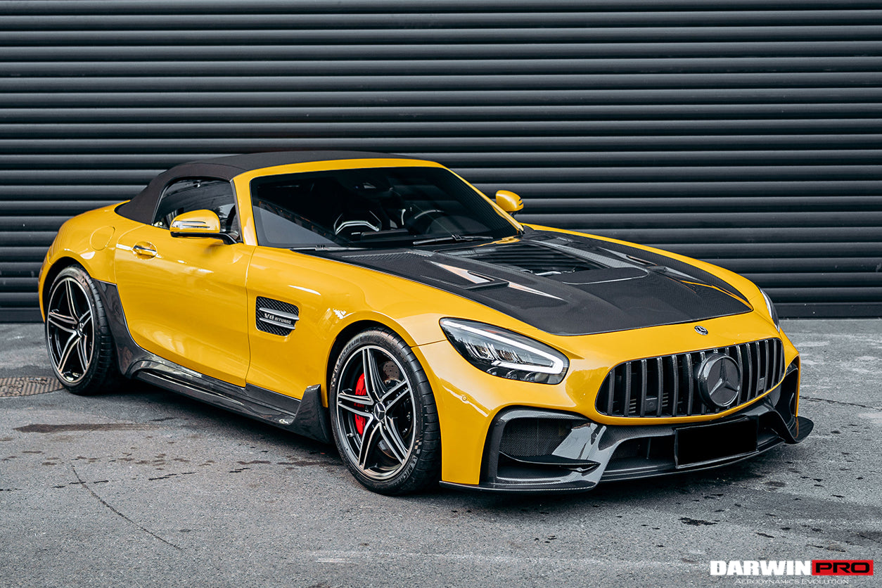 2015-2016 Mercedes Benz AMG GT GTS IMP Performance Part Carbon Fiber Front Bumper with Grill - DarwinPRO Aerodynamics