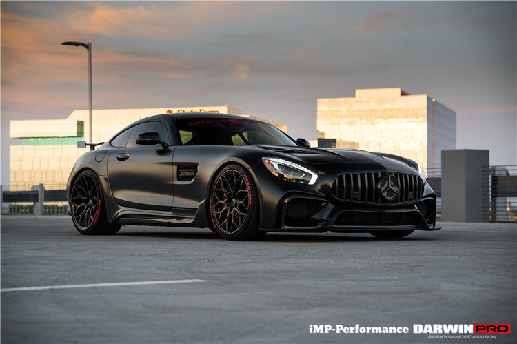 2015-2022 Mercedes Benz AMG GT GTS  IMP Performance Partial Carbon Fiber Side Skirts - DarwinPRO Aerodynamics