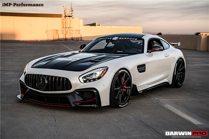 2015-2022 Mercedes Benz AMG GT GTS  IMP Performance Partial Carbon Fiber Side Skirts - DarwinPRO Aerodynamics