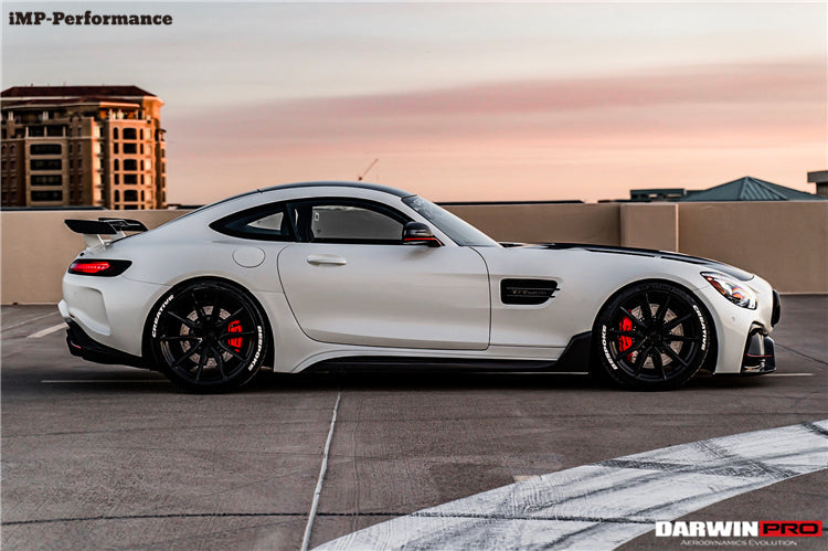 2015-2022 Mercedes Benz AMG GT GTS  IMP Performance Partial Carbon Fiber Side Skirts - DarwinPRO Aerodynamics
