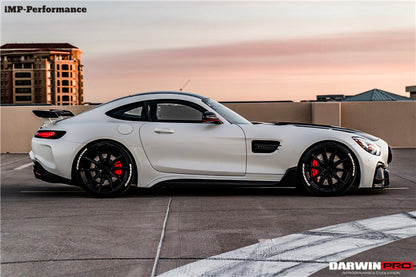 2015-2022 Mercedes Benz AMG GT GTS  IMP Performance Partial Carbon Fiber Side Skirts - DarwinPRO Aerodynamics