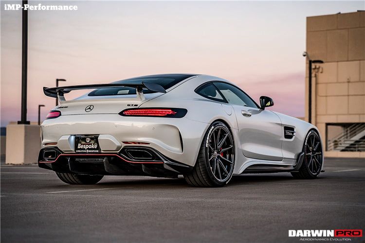 2015-2022 Mercedes Benz AMG GT GTS  IMP Performance Partial Carbon Fiber Side Skirts - DarwinPRO Aerodynamics