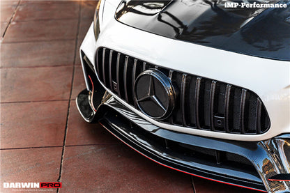 2015-2016 Mercedes Benz AMG GT GTS IMP Performance Part Carbon Fiber Front Bumper with Grill - DarwinPRO Aerodynamics