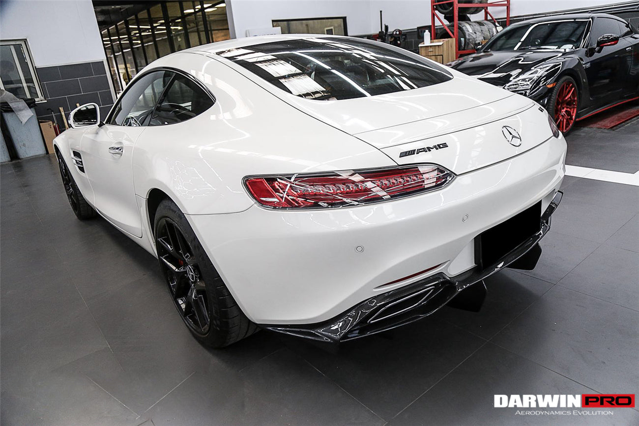 2015-2021 Mercedes Benz AMG GT GTS IMP Carbon Fiber Rear Diffuser - DarwinPRO Aerodynamics