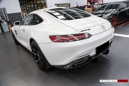 2015-2021 Mercedes Benz AMG GT GTS IMP Carbon Fiber Rear Diffuser - DarwinPRO Aerodynamics
