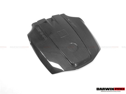 2015-2020 Mercedes Benz AMG GT GTS Autoclave Carbon Fiber Engine Cover Replacement - DarwinPRO Aerodynamics
