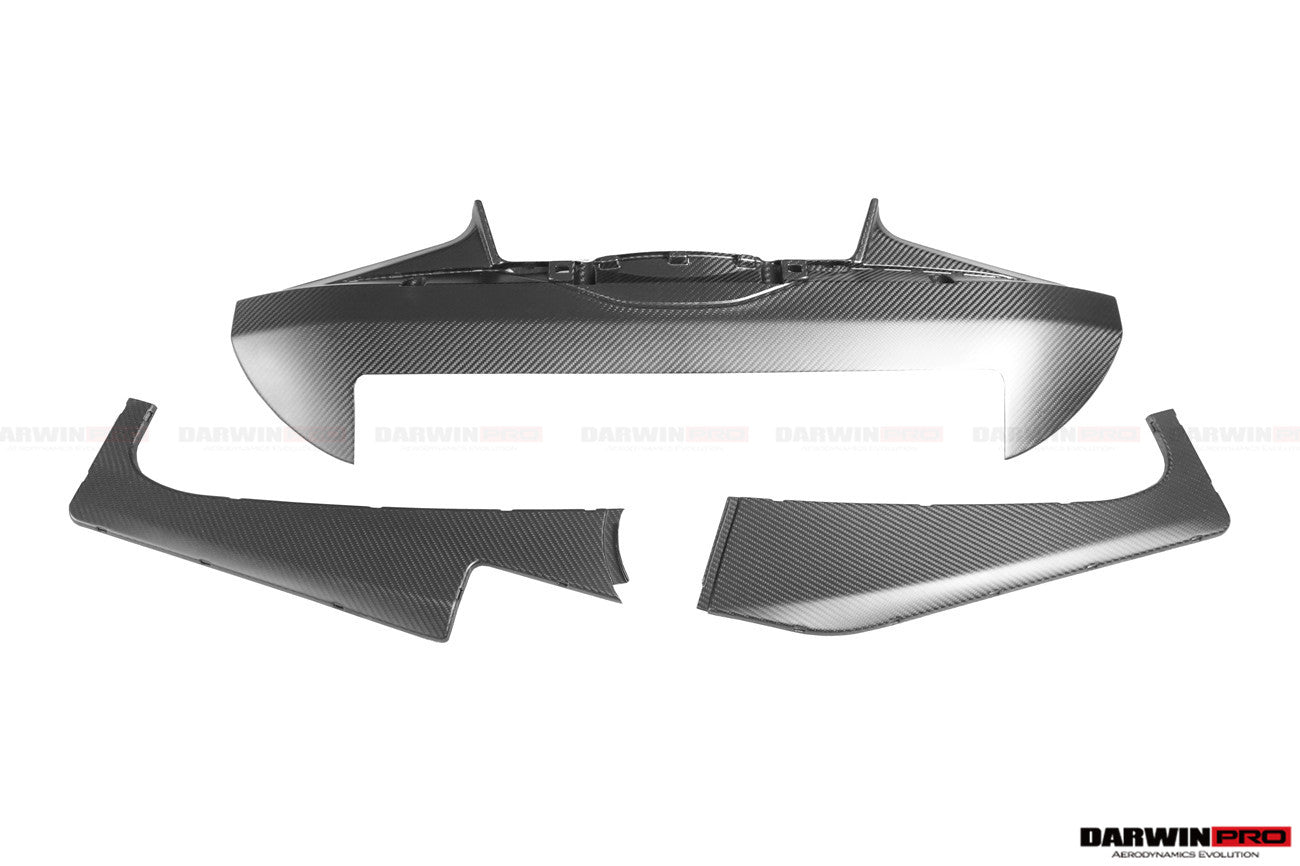 2015-2020 Mercedes Benz AMG GT & GTS Autoclave Carbon Fiber Radiator Cover Repalcement - DarwinPRO Aerodynamics