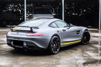 2015-2018 Mercedes Benz AMG GT & GTS Carbon Fiber Side Skirts Splitters - DarwinPRO Aerodynamics