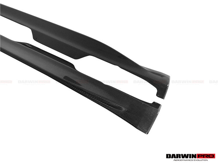 2015-2018 Mercedes Benz AMG GT & GTS Carbon Fiber Side Skirts Splitters - DarwinPRO Aerodynamics