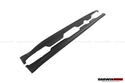 2015-2018 Mercedes Benz AMG GT & GTS Carbon Fiber Side Skirts Splitters - DarwinPRO Aerodynamics