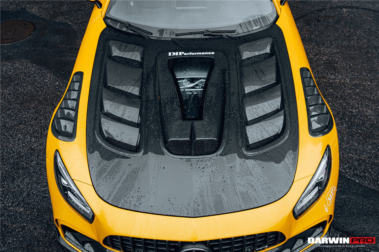 DarwinPRO 2015-2021 Mercedes Benz AMG GT & GTS & GTC & GTR IMPII Performance Carbon Fiber Hood