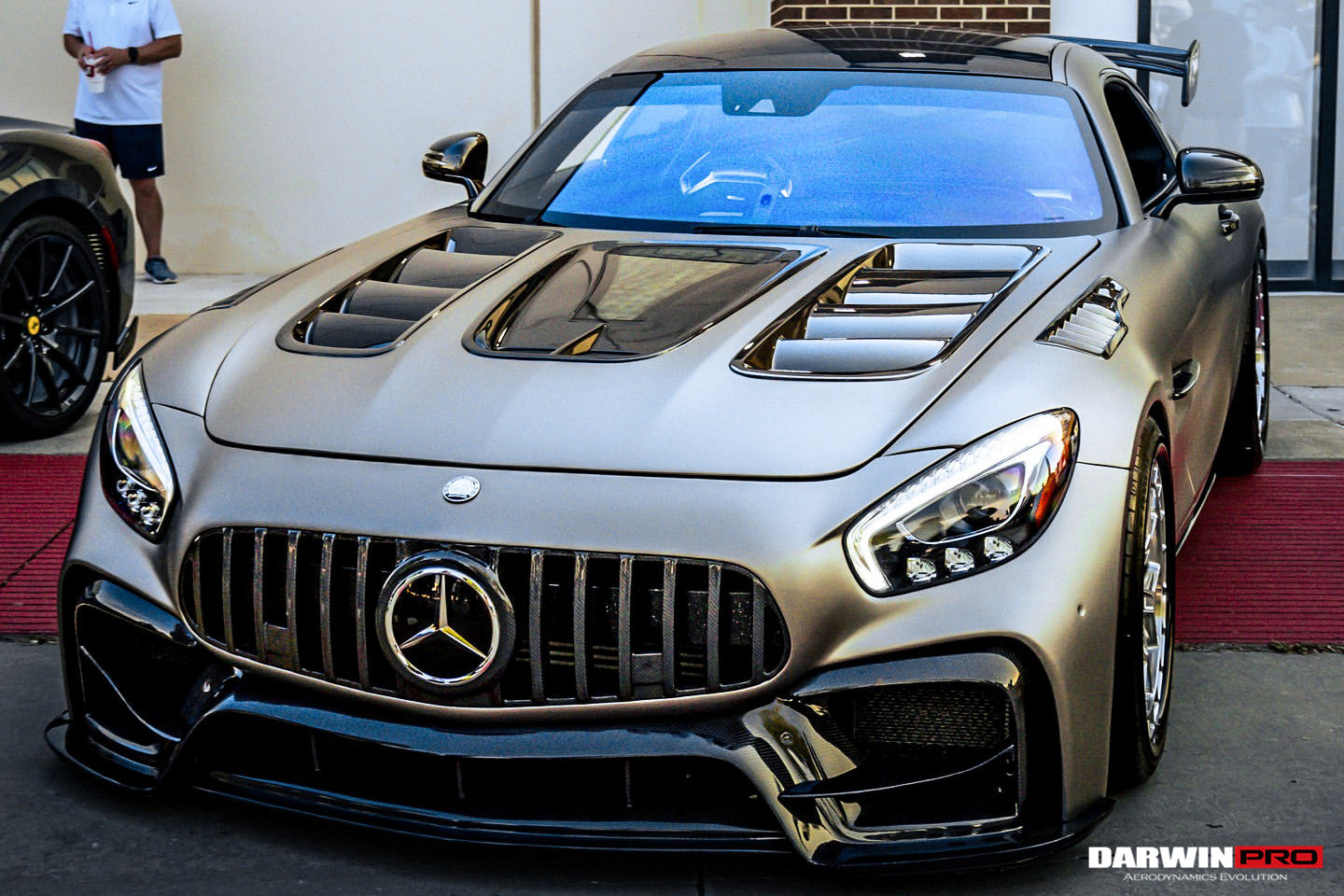 DarwinPRO 2015-2021 Mercedes Benz AMG GT & GTS & GTC & GTR IMPII Performance Carbon Fiber Hood