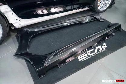 2017-2021 Mercedes Benz AMG GTR ONLY IMP Carbon Fiber Side Skirts