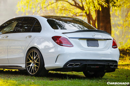 2015-2021 Mercedes Benz C-Class W205 Sedan PS Style Trunk Spoiler