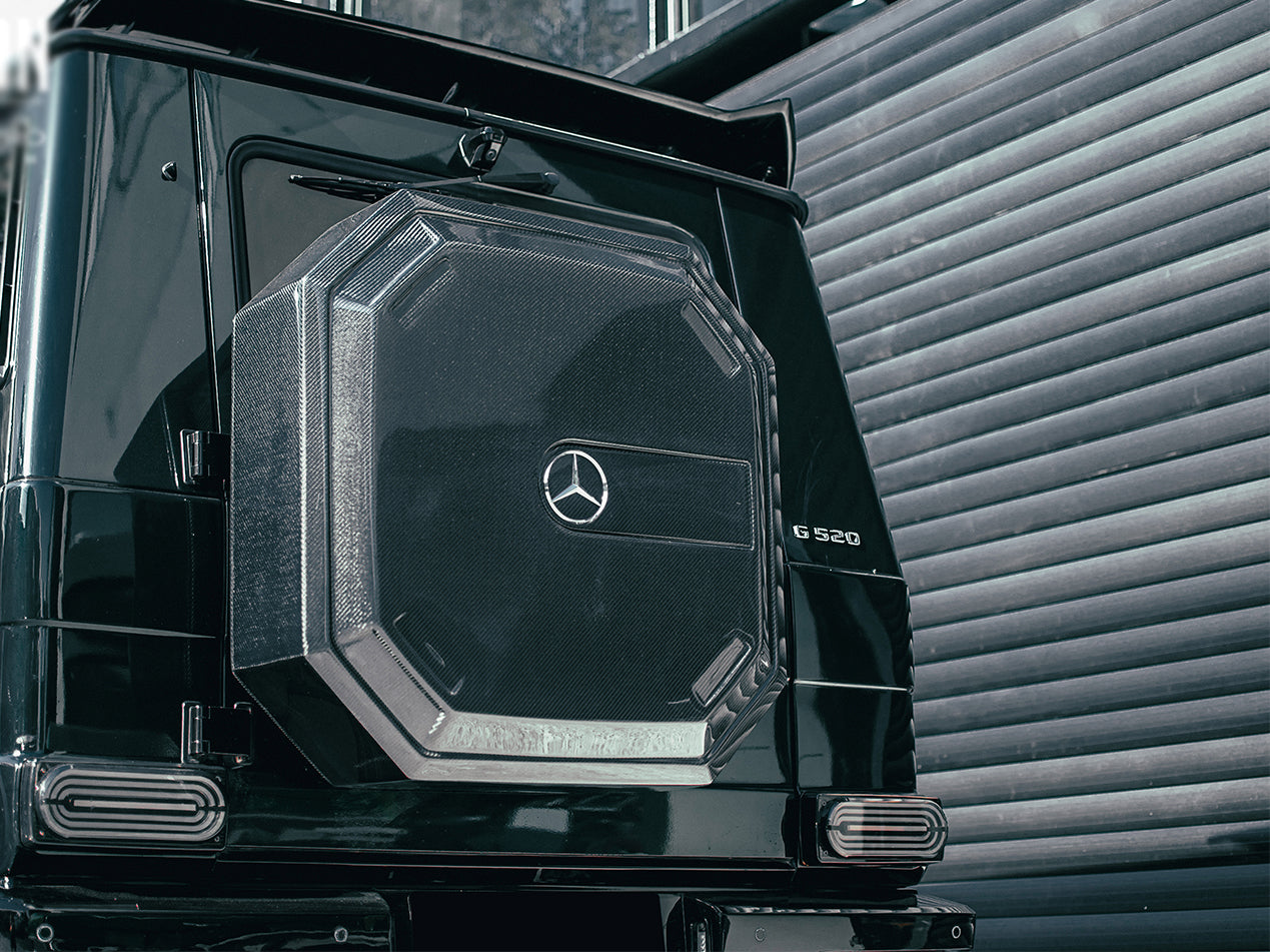 2006-2018 Mercedes Benz W463 G Class Wagon IMP Performance Carbon Fiber Spare Wheel Tire - DarwinPRO Aerodynamics