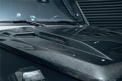 2019-2025 Mercedes Benz W464 | W465 G Wagon IMP Performance Partial Carbon Fiber Hood | Fits G500, G550, G63 AMG