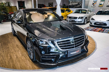 2014-2020 Mercedes Benz W222 Sedan iMP Design Carbon Fiber Hood | Fits S450, S550, S560, S63AMG, S65AMG