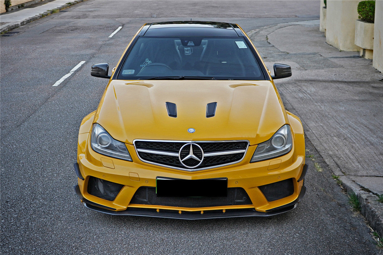 DarwinPRO 2012-2014 Mercedes Benz W204 C63 AMG BKSS Style Hood - DarwinPRO Aerodynamics