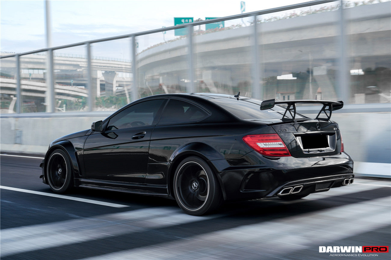 DarwinPRO 2012-2014 Mercedes Benz W204 C63 AMG Coupe BKSS Style Wide Full Body Kit - DarwinPRO Aerodynamics