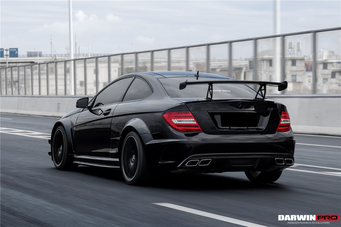 DarwinPRO 2012-2014 Mercedes Benz W204 C63 AMG Coupe BKSS Style Wide Full Body Kit - DarwinPRO Aerodynamics