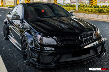 DarwinPRO 2012-2014 Mercedes Benz W204 C63 AMG Coupe BKSS Style Wide Full Body Kit - DarwinPRO Aerodynamics