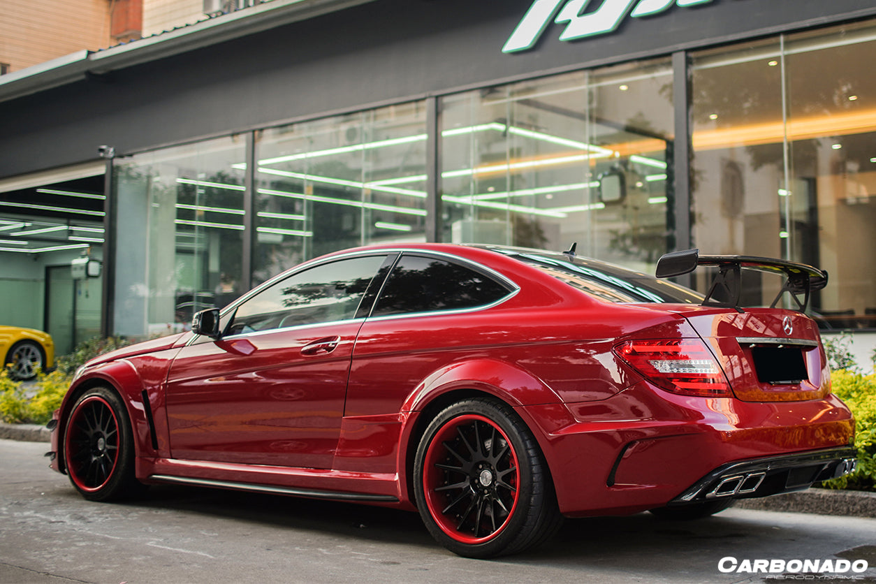 DarwinPRO 2012-2014 Mercedes Benz W204 C63 AMG Coupe BKSS Style Wide Full Body Kit