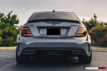 DarwinPRO 2012-2014 Mercedes Benz W204 C63 AMG Sedan BKSS Style Wide Full Body Kit