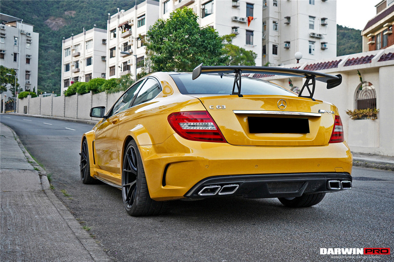 DarwinPRO 2012-2014 Mercedes Benz W204 C Class Coupe BKSS Style Wide Full Body Kit - DarwinPRO Aerodynamics